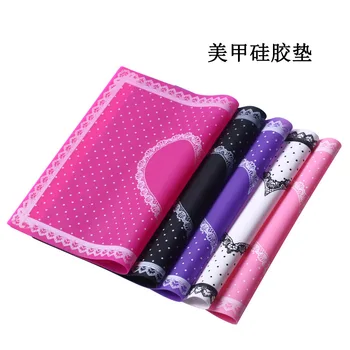 

Manicure Silica Gel Hand Pillow-Washing Folding Beauty Manicure Implement Silica Gel Hand Pillow