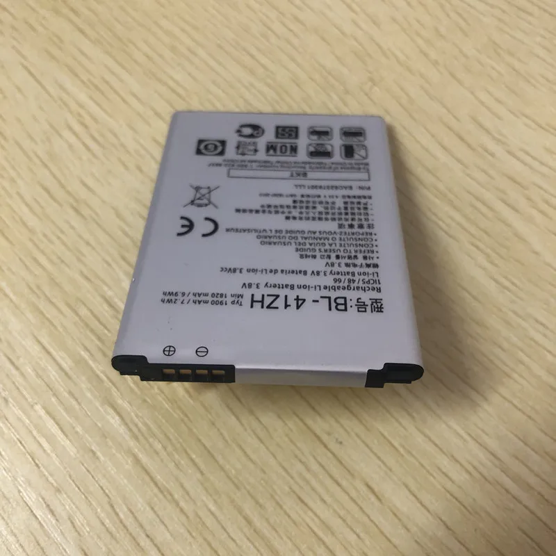 10 шт. LG BL-41ZH батарея для LG Leon L50 C40 MS345 D213N LS665 D290 D295 H340 H343 H345 1900 мА-ч