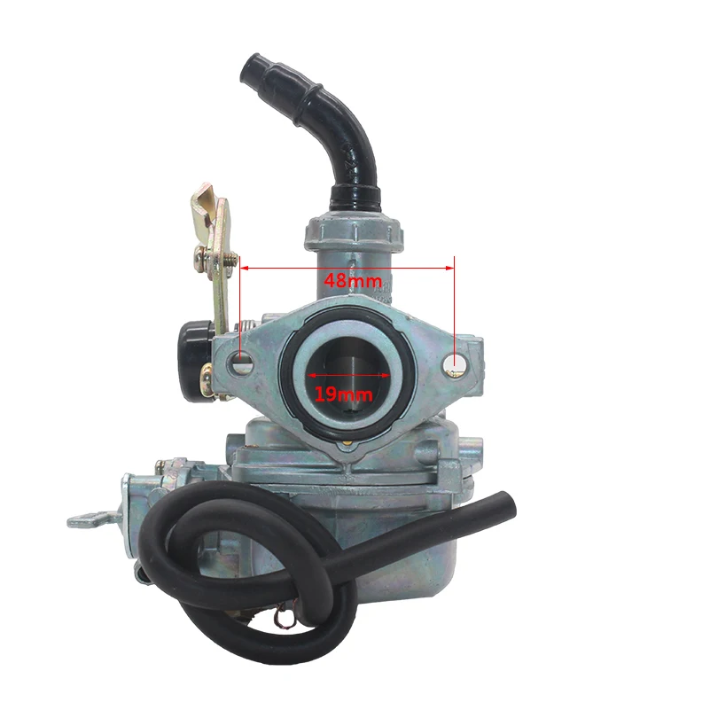 PowerMotor карбюратор для мотоцикла Carb Cable дроссель PZ19 19 мм для 50cc 70cc 90cc 110cc Quad ATV для Honda Yamaha Kawasaki