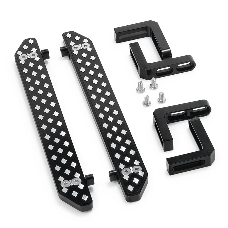 Металлическая боковая педаль для 1/10 RC Гусеничный автомобиль Traxxas Defender боковой щиток пластины
