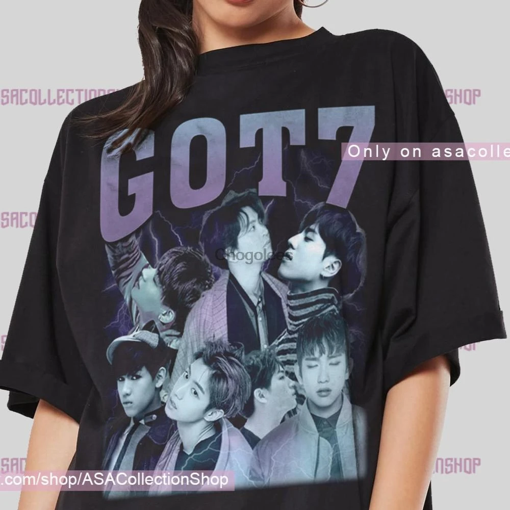 Футболка GOT7 футболка футболки Got7 Kpop Rock (1) | Мужская одежда