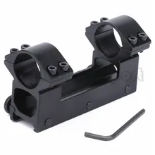 Двойное кольцо прицел горе 25,4 мм High Profile см-throu тяжелых 20 мм ласточкин хвост тактическая винтовка пистолет охотничий прицел крепление