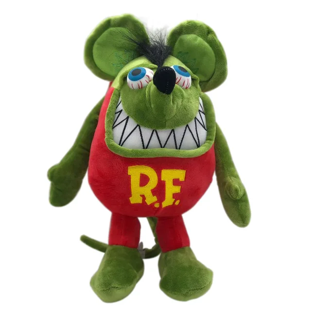 30cm Anime Cartoon Tales of The RAT FINK 12Inches GREEN ED BIG DADDY PLUSH RF Plushies DOLL Mouse Fink Plush Toys