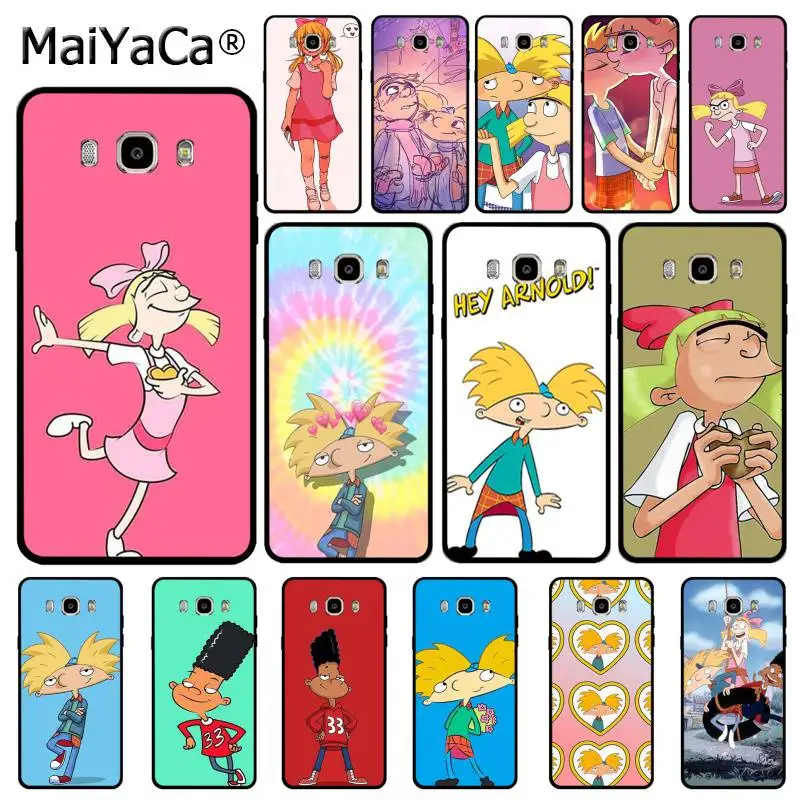 MaiYaCa Hey Арнольд DIY чехол для телефона Samsung J5 J72016 pro J7 J8 2018 J7plus prime A10 50s 10s 20s 30s A9 2020 |