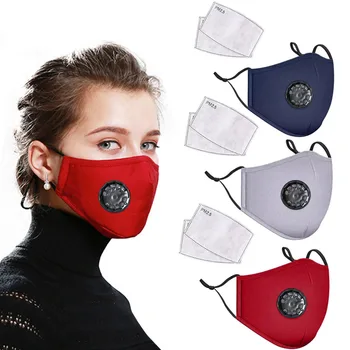 

Dust Pm2.5 Face Mack Respirator cotton mask with Carbon Filter