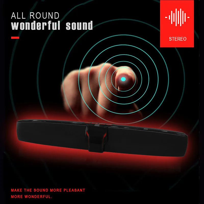 Bluetooth Динамики soundbar проводной и беспроводной Bluetooth динамик домашний кинотеатр тв Саундбар сабвуфер с пультом дистанционного управления