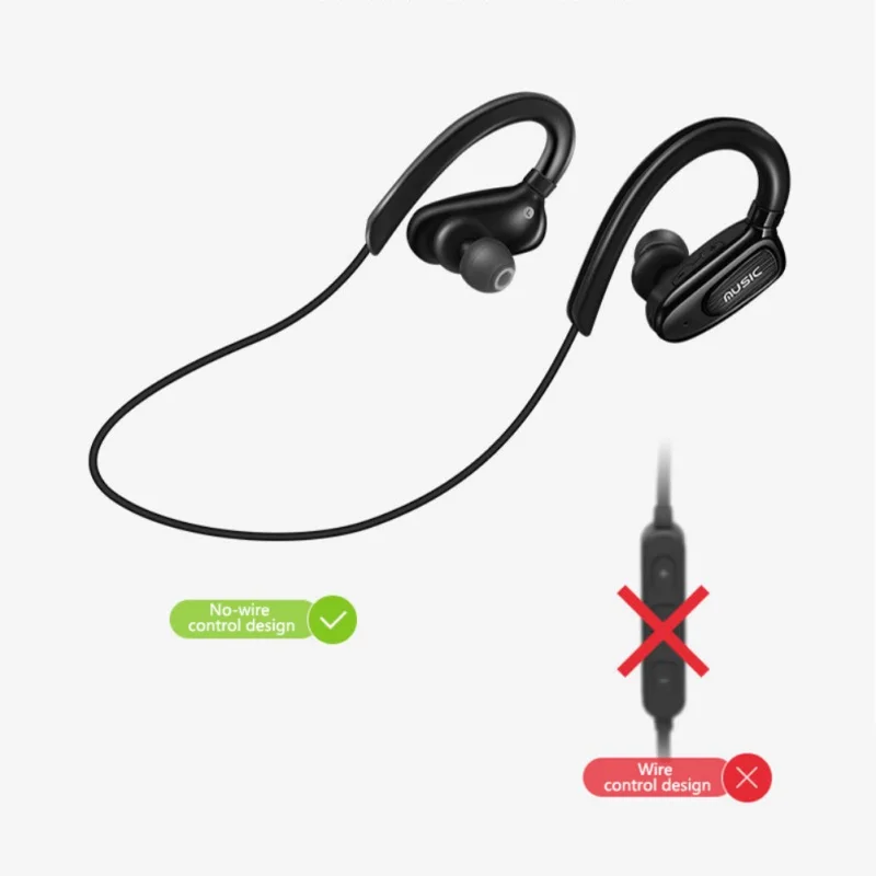 S5 наушники-вкладыши для Bluetooth V5.0, беспроводная bluetooth-гарнитура, bluetooth-гарнитура для спортивной одежды