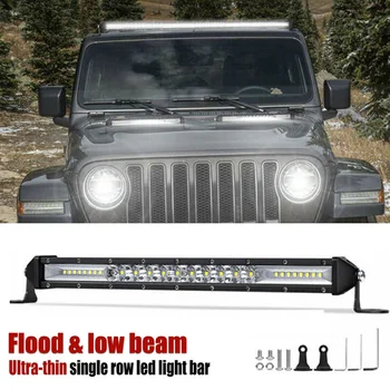 

Flood Work Light Bar Combo 6000K 26 LED Ultra-thin Replacement Accessories