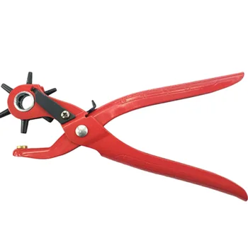 

DIY Universal Hand Leather Belt Hole Punches Pliers Hook Clamp Leather Strap Watch Band Belt Tool 2/2.5/3/3.5/4/4.5MM Punch Size