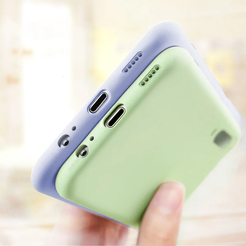 Чехол для телефона Huawei Mate 20 P20 P30 Pro Lite P Smart 2019 Z Plus Y6 Y7 Y9 Prime Nova 3 3i 5 5i жидкий силикон