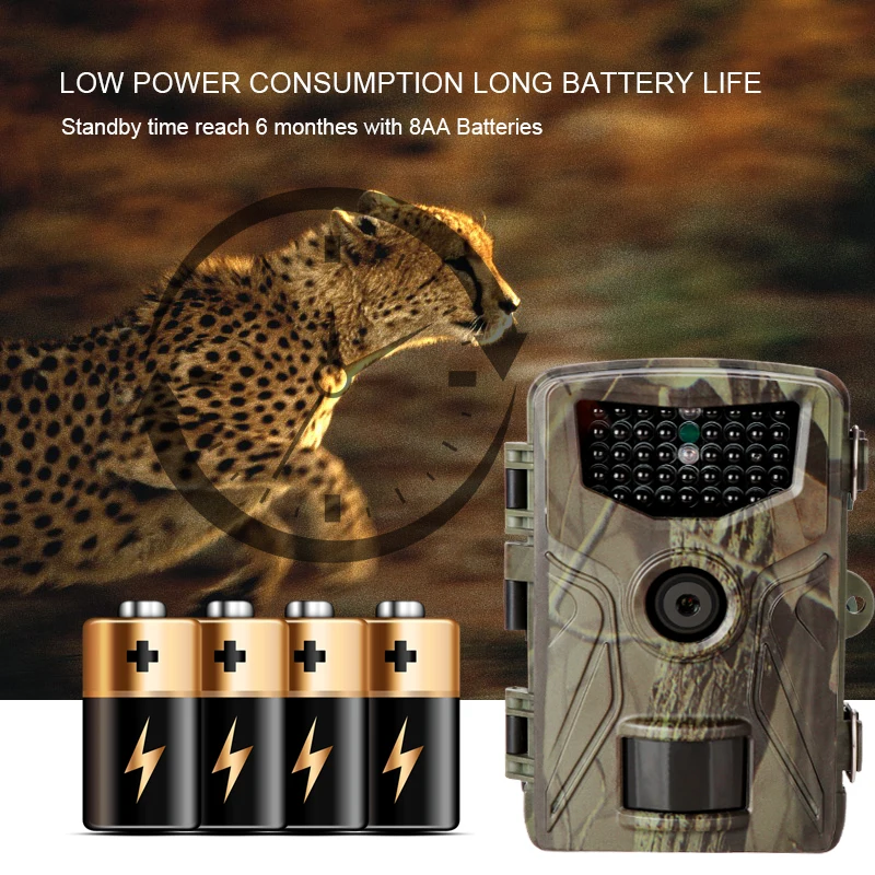 20MP Hunting Trail Camera Wildlife Camera Night Vision Motion Activated Outdoor Trail HC804A Wildlife Scouting