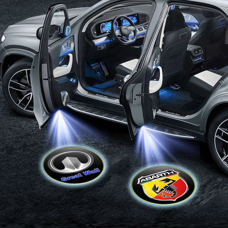 2 шт. Автомобильные светодиодные лампы для дверей Dodge Caliber Ram1500 | Автомобили и