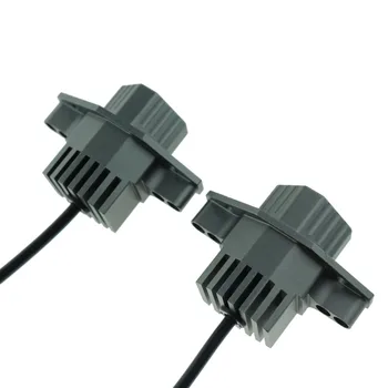 

8-LED Angel Eye Lights 6000-6500K Auto 2Pcs White 2000LM Waterproof Parts