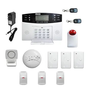 

LESHP Wireless GSM Autodial Security System LCD Display Easy Installation Burglar Intruder Alarm Apparatus For Home House Office