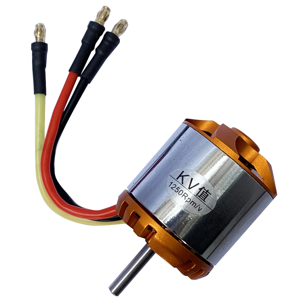 C3542 1250KV Outrunner бесщеточный двигатель 4 0 мм вал совместимый 2 4S Lipo/60A ESC FPV