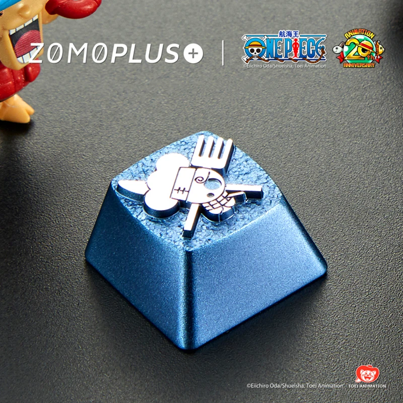 Liga de Alumínio Peça Chave Boné Personalidade Design Teclado Mecânico Keycap Vinsmoke Sanji Keycaps Cereja mx Eixo Uma - Imagem 5