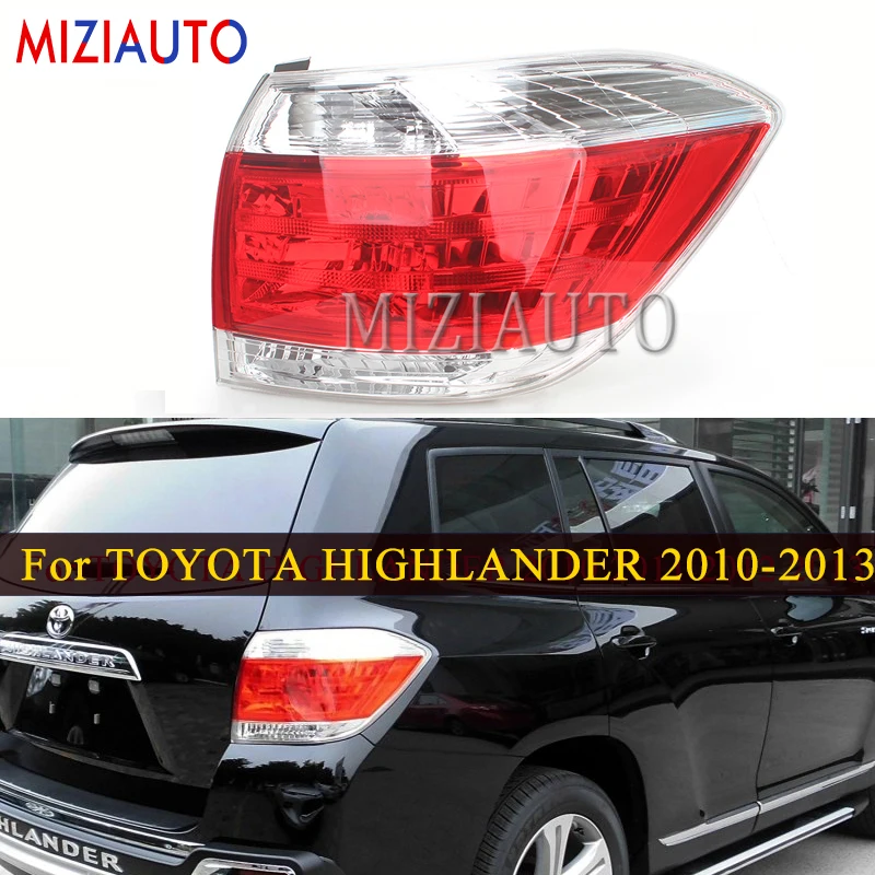 

Rear Tail Light Tail lights For TOYOTA HIGHLANDER 2010 2011 2012 2013 Left/Right Car Accessories Stop Brake Lamp turn signal
