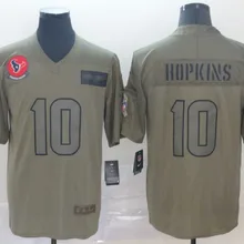 Сшитая Мужская футболка Хьюстон дэшон Уотсон JJ Watt DeAndre Hopkins Vapor Untouchable texans Limited