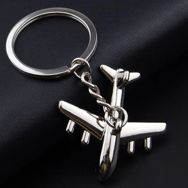 

Plane Key Rings Fashion Jewelry Key Chain for Aviation Promotional Gifts Creative Combat Aircraft Metal Plane Keychain MT-0055