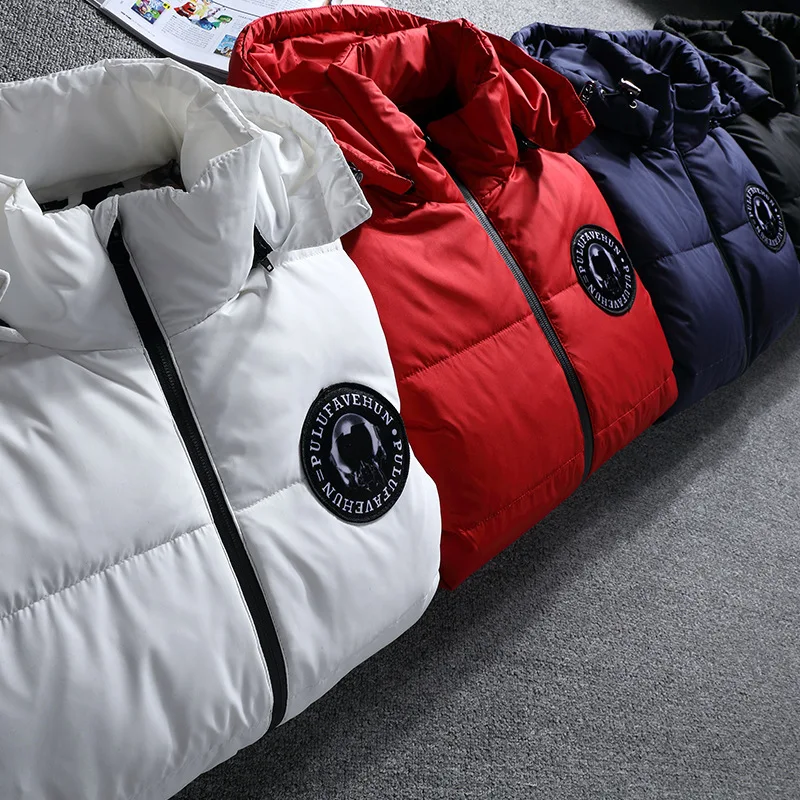 Hot Sale Fashion Winter Big Hooded Duck Down Jackets Men Warm High Quality Down Coats Male Casual Winter Outerwer Parkas