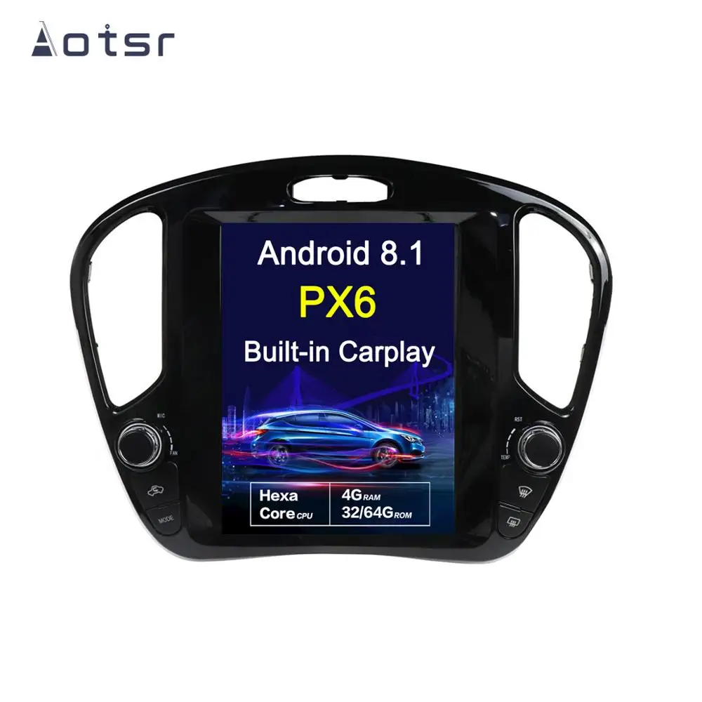 Clearance 10.4” Android 8.1 Tesla style 64GB Car GPS Navigation For Nissan Juke 2011-2018 Tape Recorder Head Unit Multimedia Player Radio 0