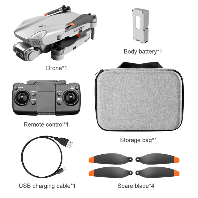 K80 AIR2S Drone with Camera HD 4K GPS Professional Brushless 5G WiFi FPV 1Km Long Distance RC Quadcopter Dron
