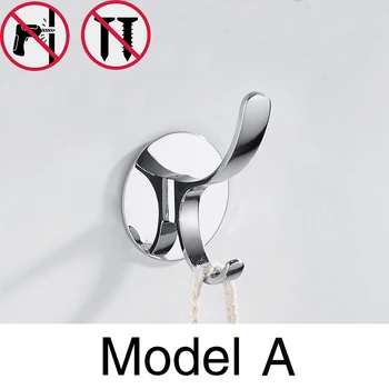 

Bathroom accessories Bath articles hanging on chrome-zinc alloy walls with hooks etagere mural kitchen accessories