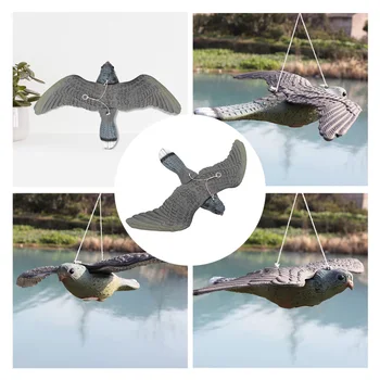 

1pc Bird Sculpture Lifelike Simulation Decorative Creative Plastic Animals Decor Bird Statue Bird Figurines for Garden