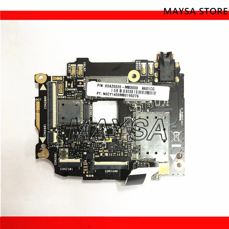 Материнская плата для ASUS ZenFone 6 A601CG материнская A600G REV2.0 16 Гб ПЗУ 2 ОЗУ оригинальная |