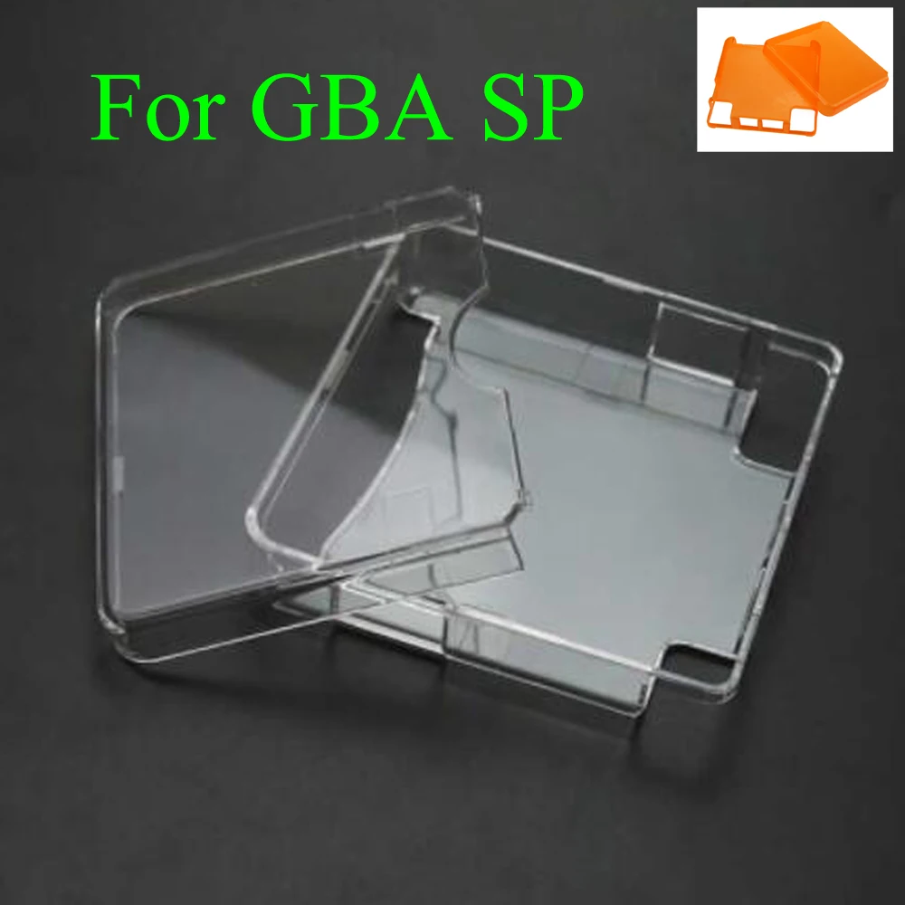 

YuXi Clear Protective Cover Case Shell Housing For Gameboy Advance SP for GBA SP Game Console Crystal Cover Case