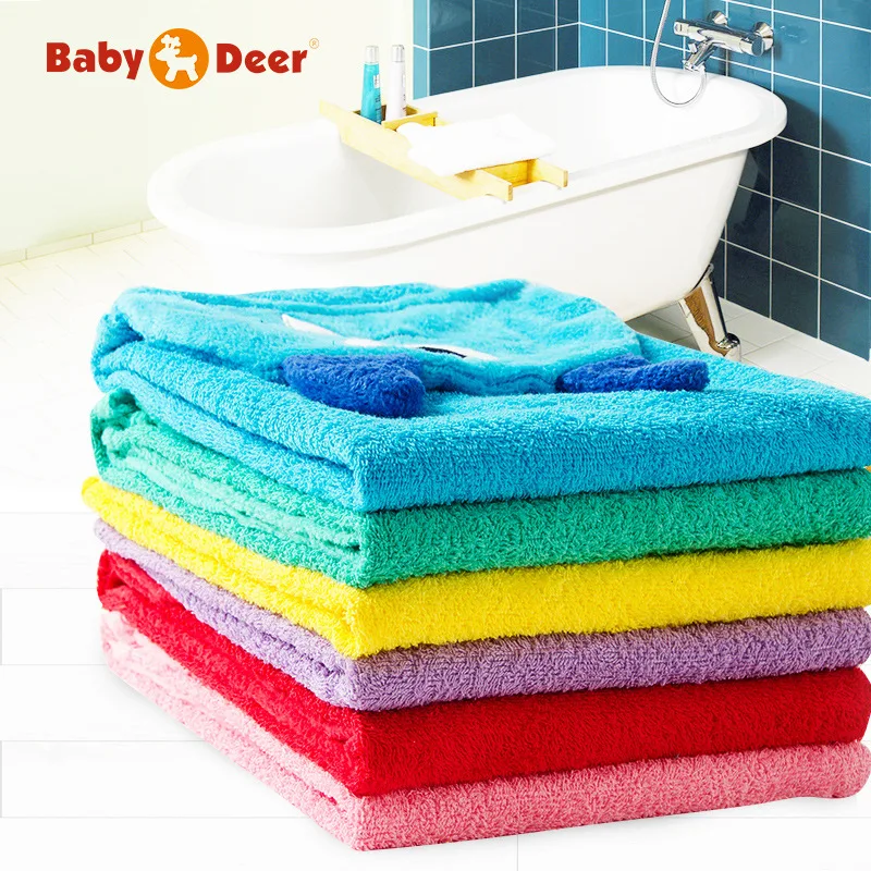 

The United Kingdom Brand Babydeer BABY'S Bath Towel Baby Children Spring And Summer Pure Cotton Gauze Children's Quilt Cartoon B