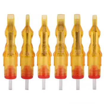 

Tattoo Cartridge Needles 20Pcs/Set Disposable Eyebrow Tattoo Cartridge Needles Microblading Needle RM Series Tatoo Needles