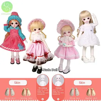 

Nude Doll 1/6 Bjd Dolls Body Without Shoes Hair Clothes Other Accessories Jointed Dolls Mini Bone Joint Doll Body Toys For Girls