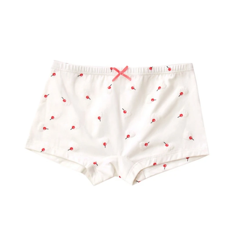 C Bebe/нижнее белье для девочек с героями мультфильмов мягкие дышащие детские трусы-боксеры для детей от 5 до 12 лет Kawaii/новые трусы для девочек - Цвет: C
