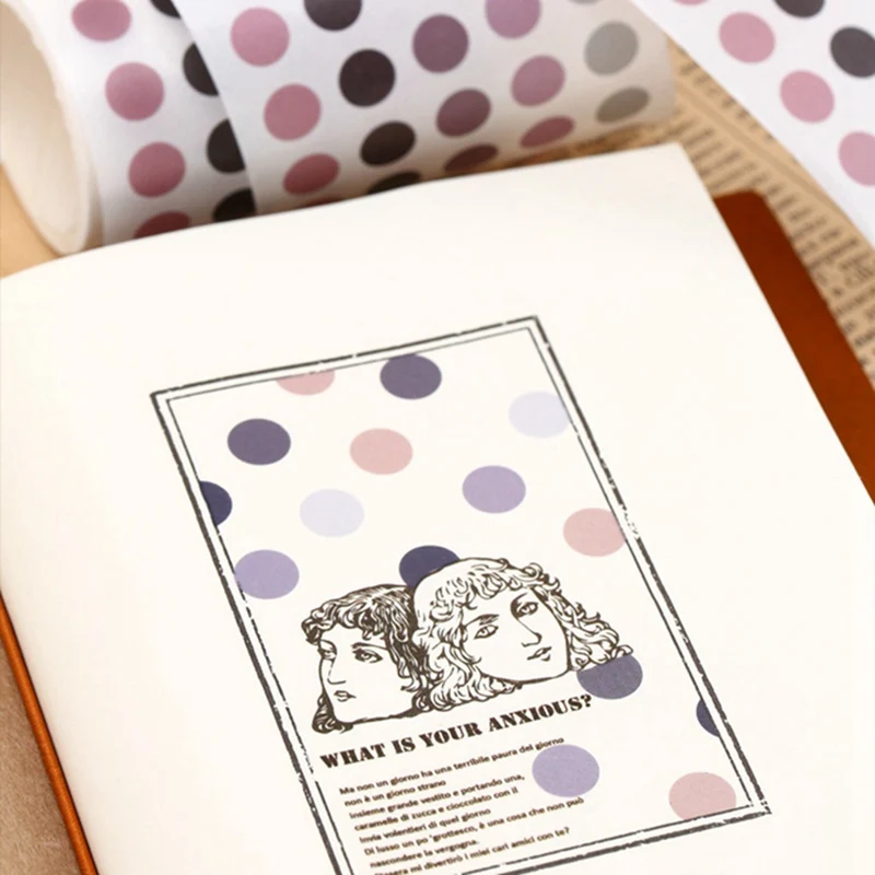 Милый красочная лента washi Набор Kawaii градиент точка клейкой ленты для детей DIY Декоративные Дневник в стиле Скрапбукинг фото Ablums
