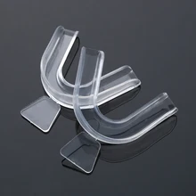 2 шт. Термоформовочная Силиконовая защита для ночного рта для отбеливания зубов, шлифовка зубов, инструменты для ухода за зубами