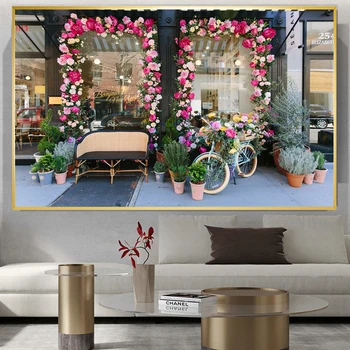 

Large size picture flowers landscape 5D DIY diamond painting diamond Embroidery mosaic painting 3d cross stitch Home Wall Decor