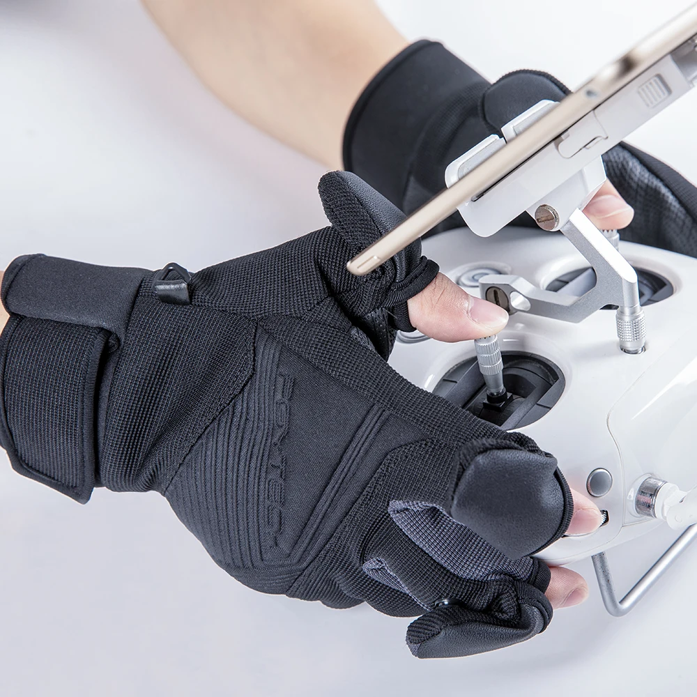 PGYTECH Gloves photography gloves Windproof outdoor mountaineering Ski Riding Flip Waterproof Touch Screen Multifunction Gloves