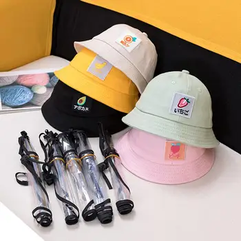 

Kids Protective Removable Anti Spitting Face Shield Cover Cap Fisherman Hat