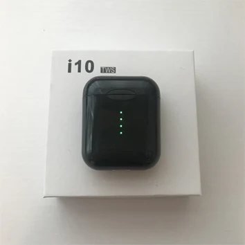 i10B I10 tws i10s 1:1 Оригинальные Bluetooth наушники беспроводные Bluetooth 5,0 наушники Сенсорное управление для смартфонов мобильных Android iPhone - Цвет: i10B