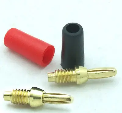 

DHL/EMS 500PCS Copper plating gold 2.5mm Banana Plug for Binding Post Probes Instrument-A8
