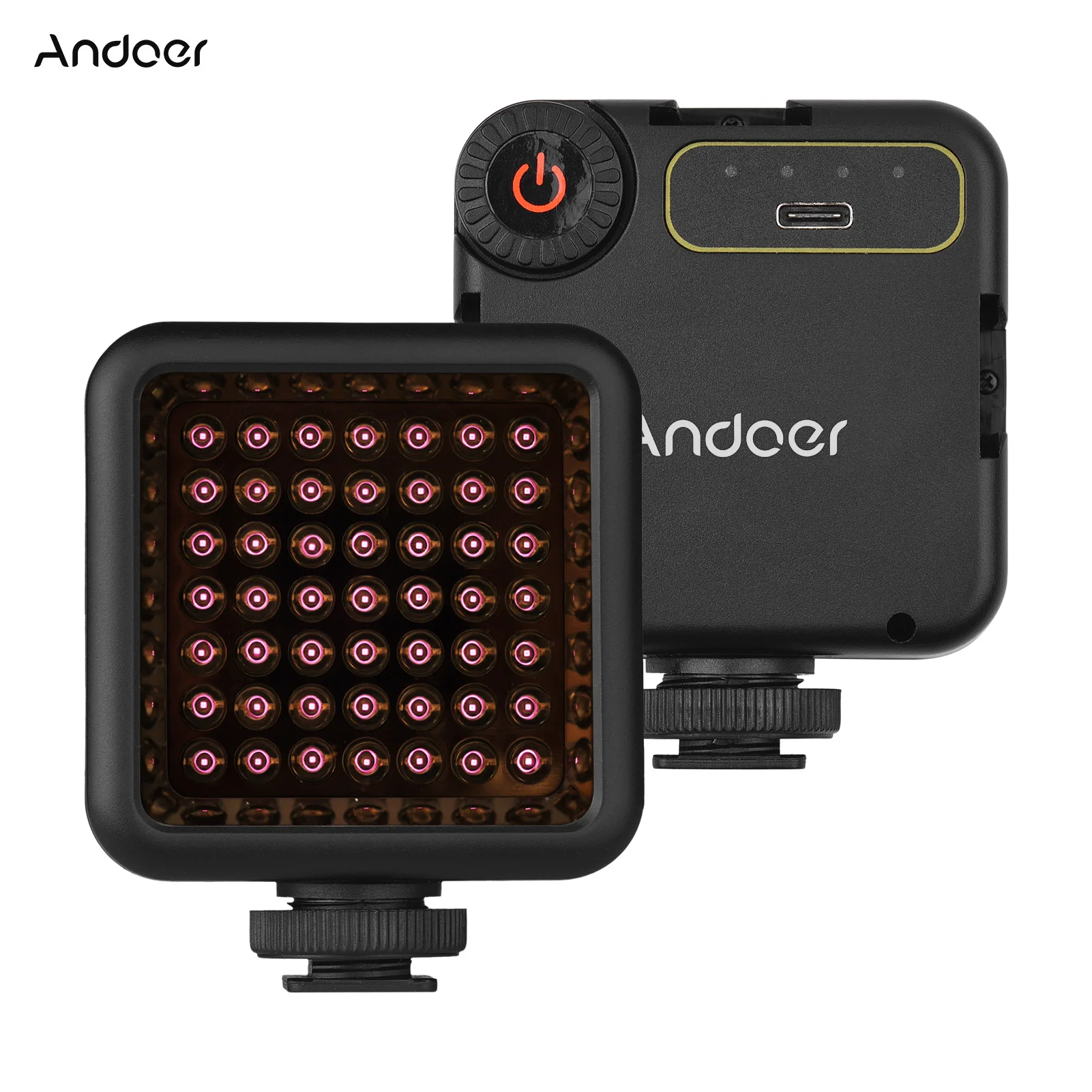 Andoer IR49S Mini IR Night Vision Light For Video Camera Camcorder