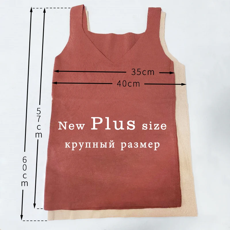 GOPLUS 2021 пикантные V образным вырезом вязаный Топ для женщин рубашка размера плюс