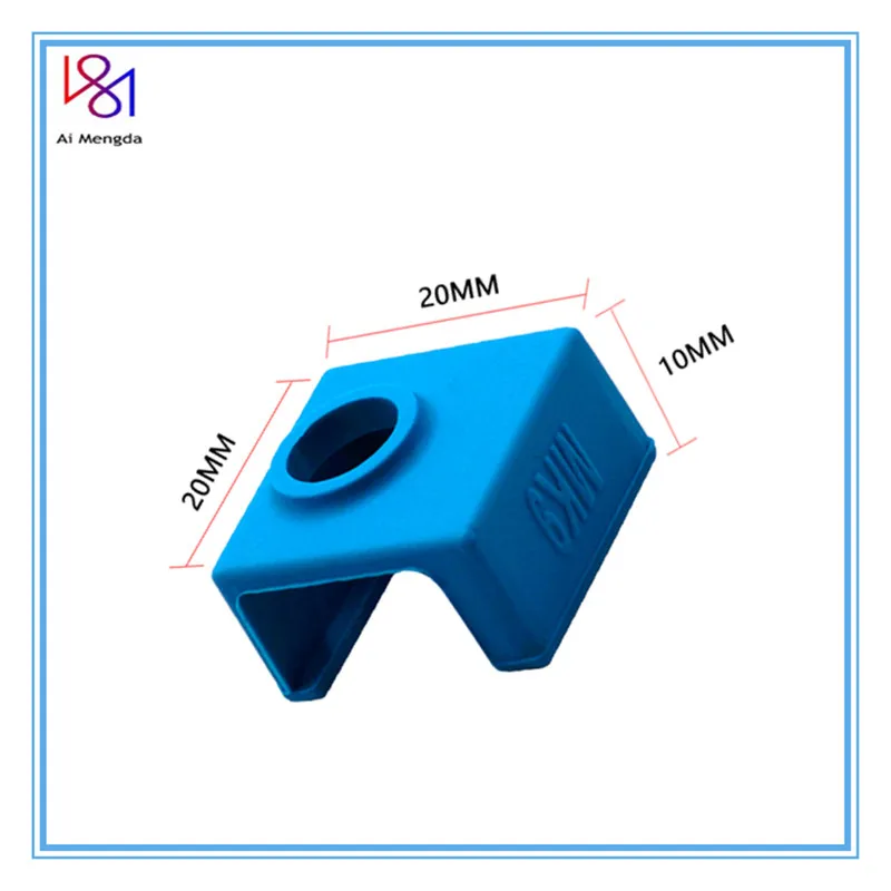 3d принтер MK9 защитный силиконовый носок чехол для нагревателя блока Creality CR-10, 10 S, S4, S5 Prusa Anet A8 MK7/MK8/MK9 Hotend