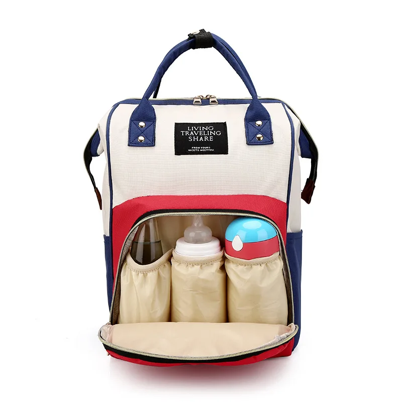 Большая вместительная Холщовая Сумка для подгузников, сумка для подгузников, Большая вместительная детская сумка, рюкзак для путешествий