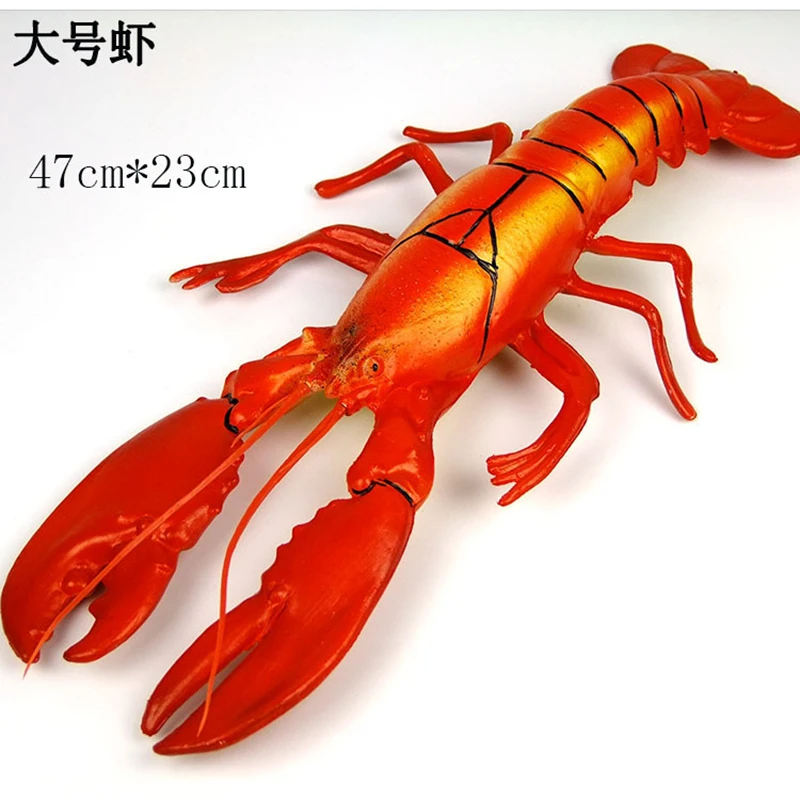 Fake Artificial Crab Lobster Realistic Garden Home Decor Wall Art Decor 