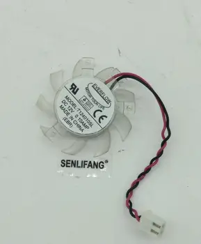

for T124010SL 37mm 23x29x29mm 12V 0.10A 2Pin For Gigabyte GT210 Card Cooler Cooling Fan Free shipping
