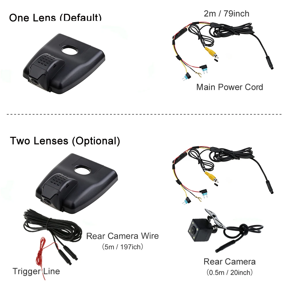 Car DVR Registrator Dash Cam Camera Wifi Digital Video Recorder for Lexus UX ZA10 UX200 UX250h UX300
