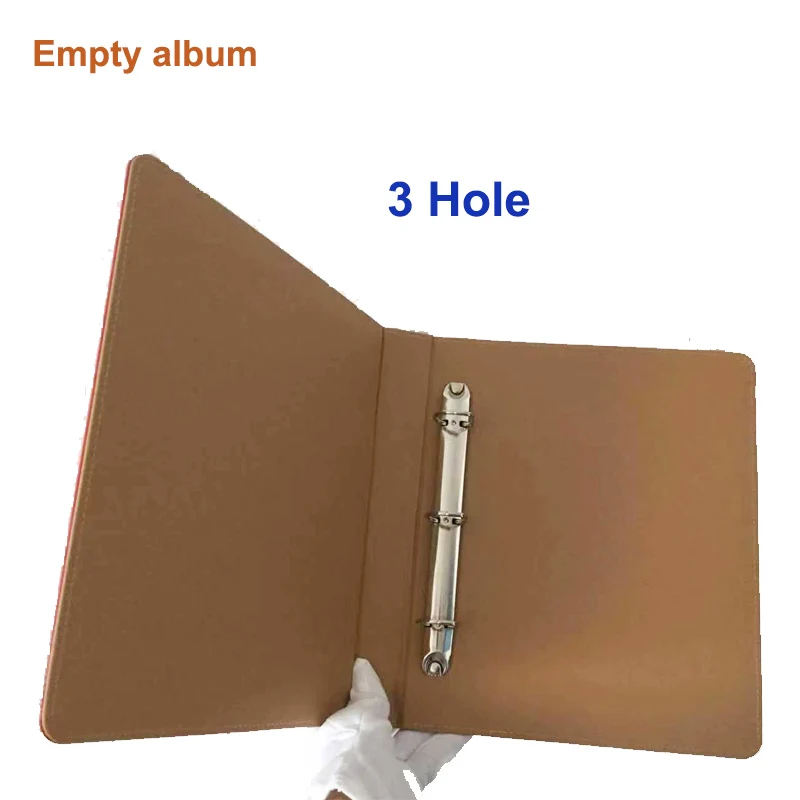 Coin Collection Album New Coin Paper money Note Holder Page Binder Empty Album Not Include Pages Black coins collection album money collection album coin collection album