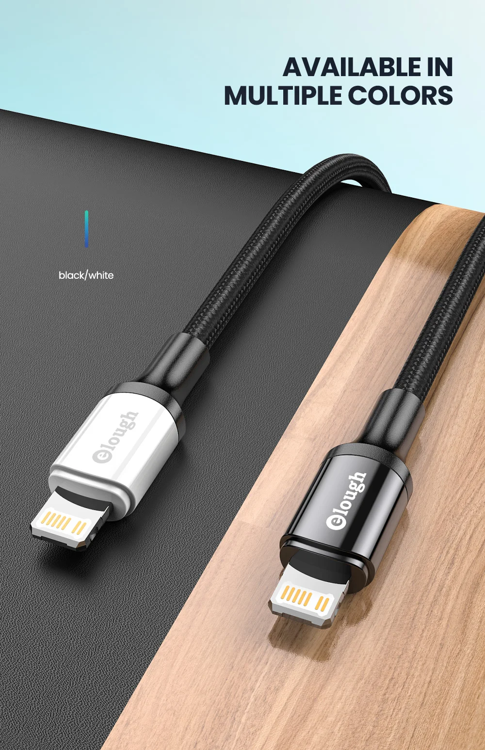 android c charger Elough USB Type C to Lighting Cable For iPhone 12 13 Pro Max X PD Cable 20W Fast Charging For MacBook iPad USBC Type C Data Wire android data cable